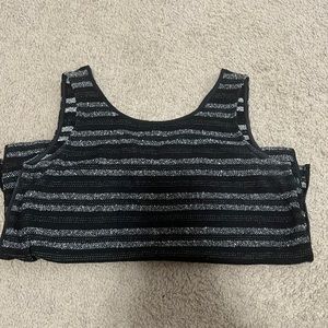 Madewell Textile Striped Tank - Size Small